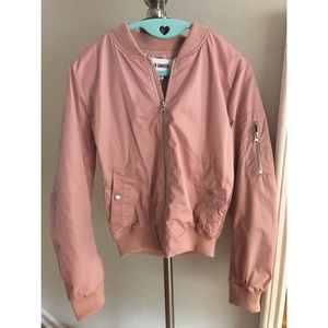 BB Dakota Pink Bomber Jacket